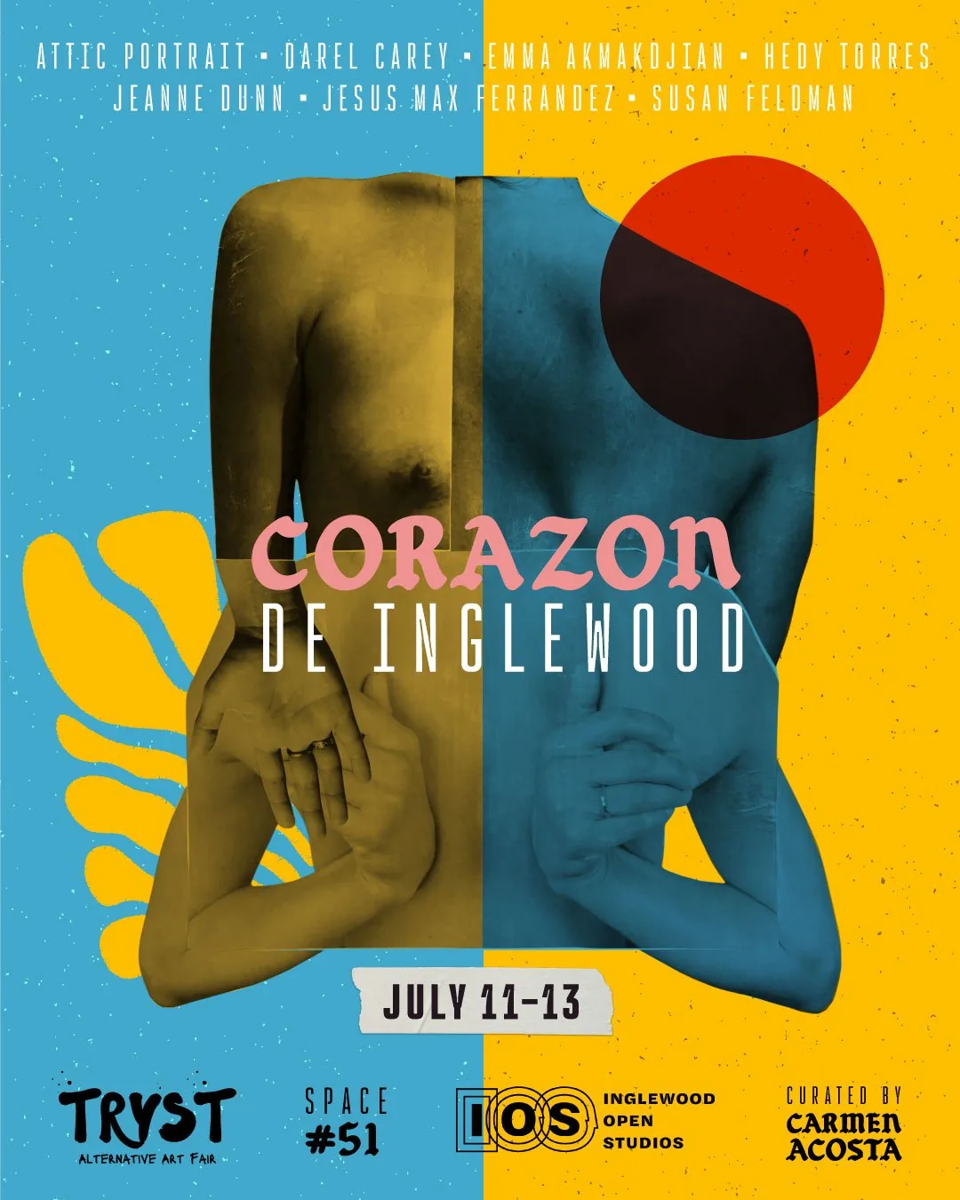 Event flyer for TRYST — Corazón de Inglewood
