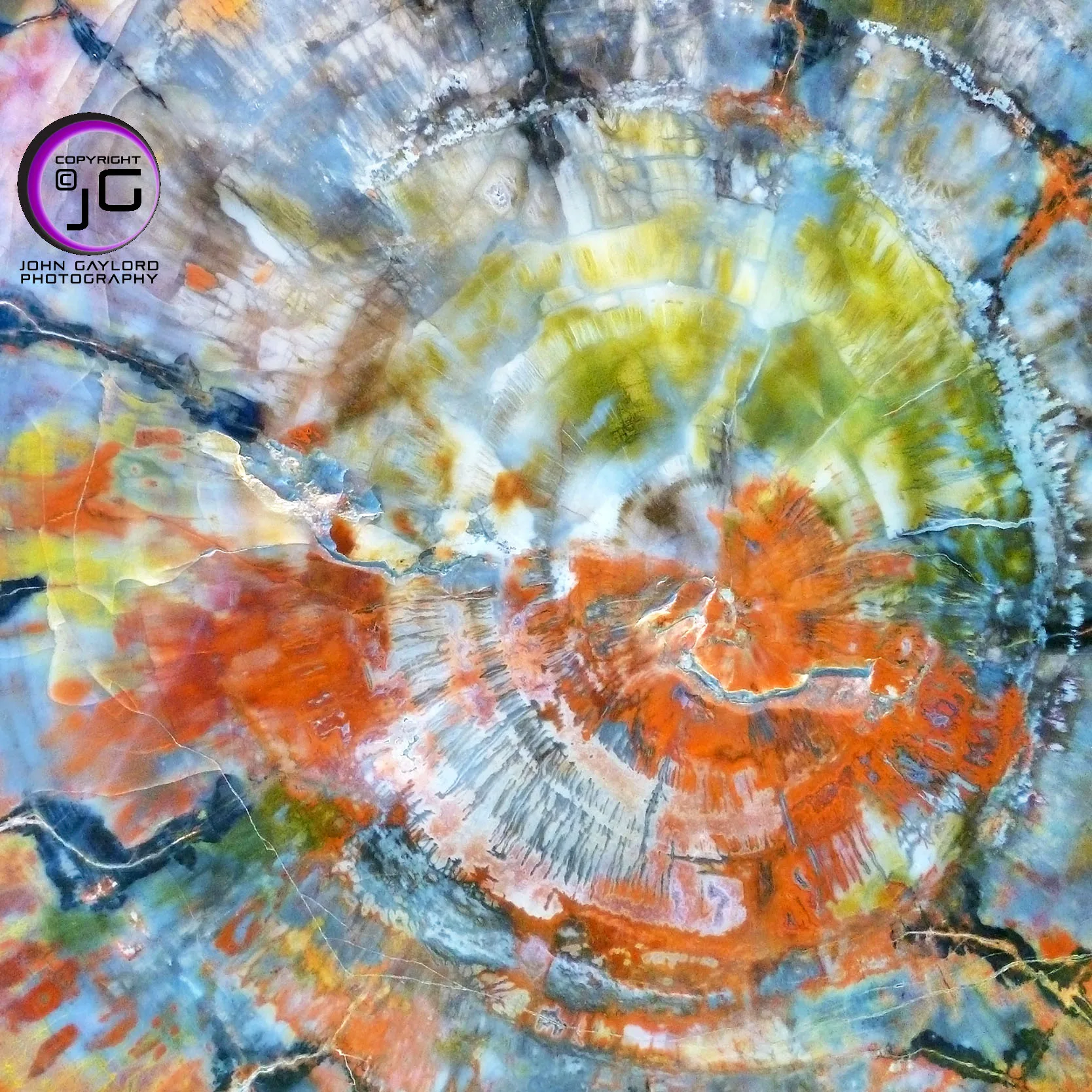 John Gaylord / Colored Agate / Photograph