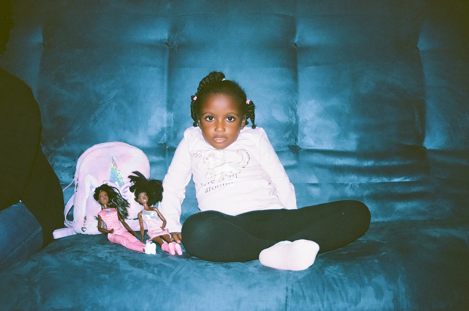 Shot last Thanksgiving of a family friend's daughter. "Velvet Girlhood" serves as a representation of Black girlhood that I feel like is lacking in the media, as they are often adultified.